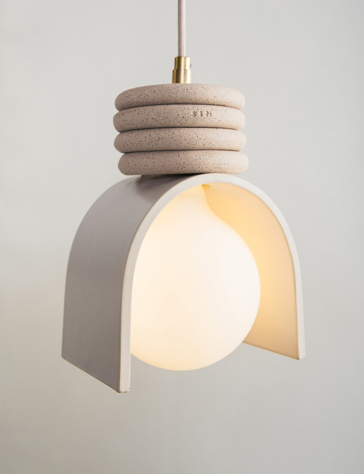 Lunar Pendant - Modern Ceiling Pendant Light for Dining Rooms in a room