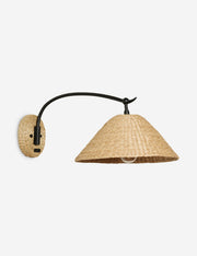 Mansel Swing Arm Sconce - Wall Sconce Lighting for Bedrooms Fixture