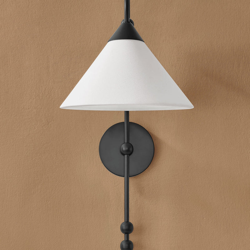 Talise Plug-In Sconce - Wall Sconce Lighting for Bedrooms Fixture