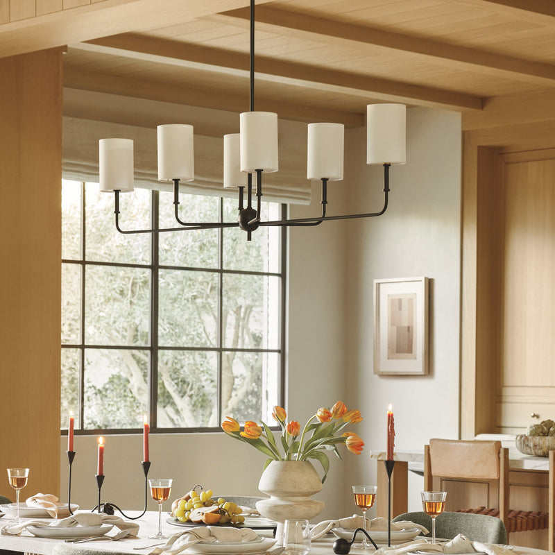 Legrand Linear Chandelier - Dining Room Chandelier Fixture Modern Home