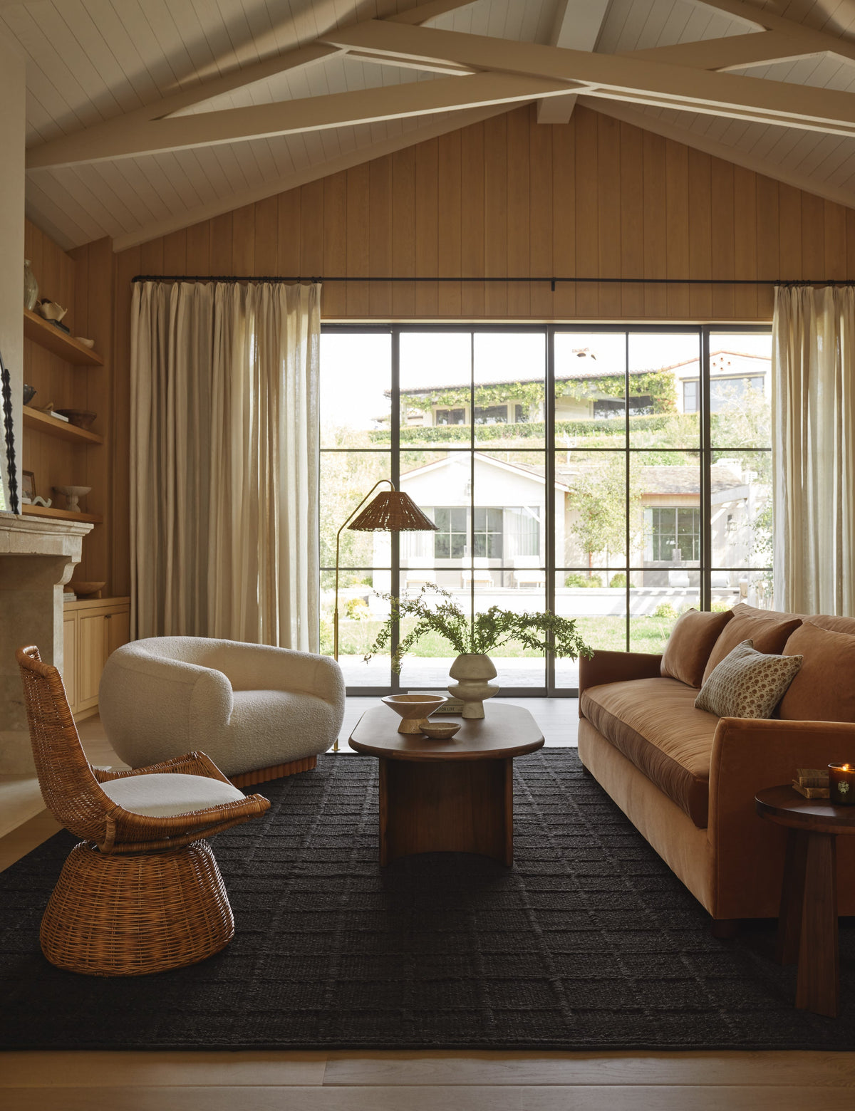 Baia Floor Lamp - Living Room Floor Lamp for Living Rooms Light in a room