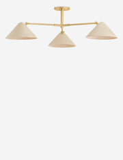 Citrine Semi-Flush Mount Light - Semi Flush Ceiling Light for Bedrooms