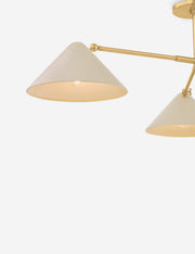 Citrine Semi-Flush Mount Light - Semi Flush Ceiling Light for Bedrooms
