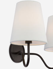 Lyndsie Double Sconce - Wall Sconce Lighting for Bedrooms Fixture