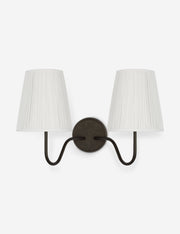 Lyndsie Double Sconce - Wall Sconce Lighting for Bedrooms Fixture