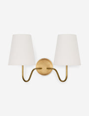 Lyndsie Double Sconce - Wall Sconce Lighting for Bedrooms Fixture