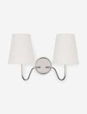Lyndsie Double Sconce - Wall Sconce Lighting for Bedrooms Fixture