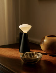 Mantle Cordless Table Lamp - Cordless Rechargeable Lamp Portable Light