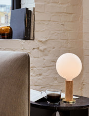 Knuckle Table Lamp with Sphere IV - Designer Table Lamp Light