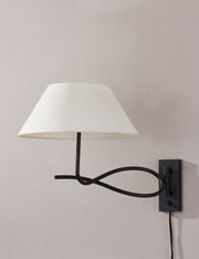 Alameda Plug-In Sconce - Wall Sconce Lighting for Bedrooms Fixture