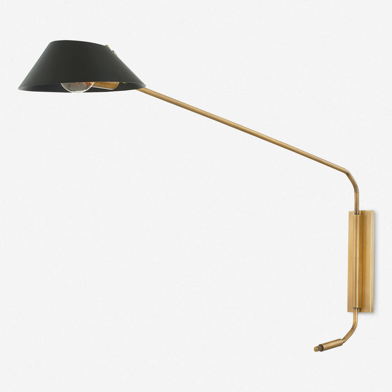 Riaz Plug-in Sconce - Wall Sconce Lighting for Bedrooms Fixture