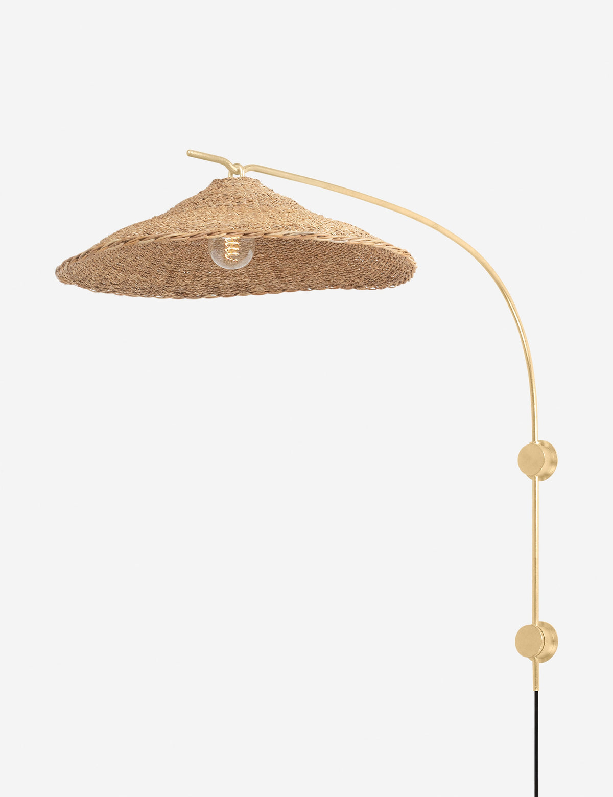 Nura Plug-In Sconce - Wall Sconce Lighting for Bedrooms Fixture in a room