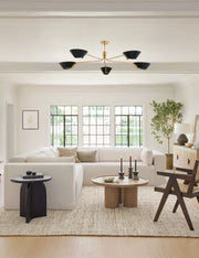 Riaz Chandelier - Dining Room Chandelier Fixture for Dining Rooms