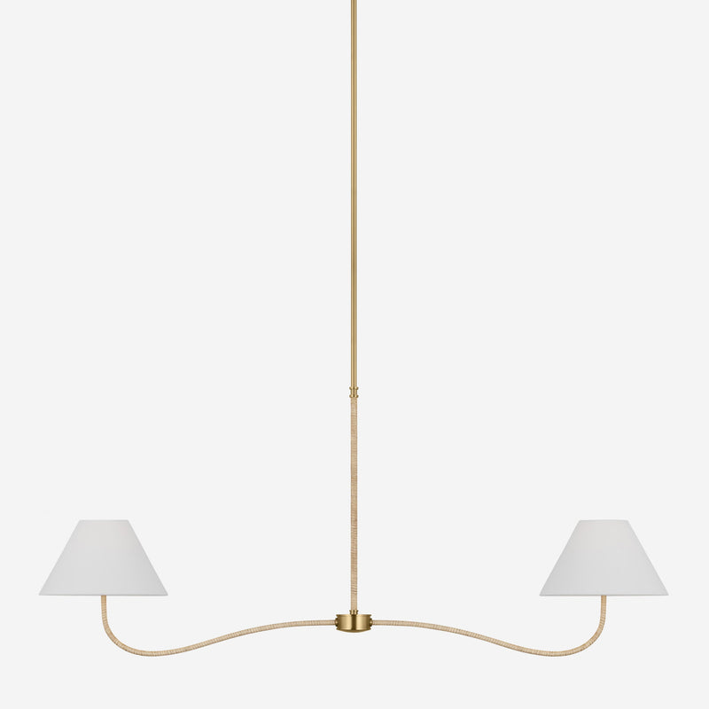 Swanner Linear Chandelier - Dining Room Chandelier Fixture Modern Home