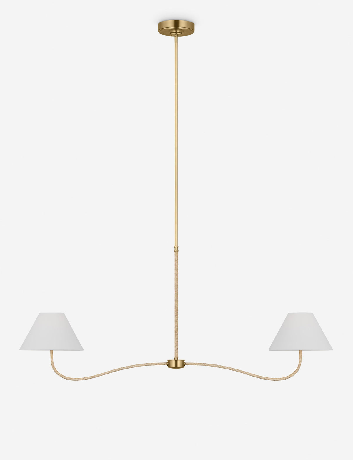 Swanner Linear Chandelier - Dining Room Chandelier Fixture Modern Home in a room
