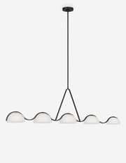 Nido Linear Chandelier - Dining Room Chandelier Fixture Modern Home