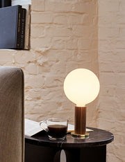 Knuckle Table Lamp with Sphere IV - Designer Table Lamp Light