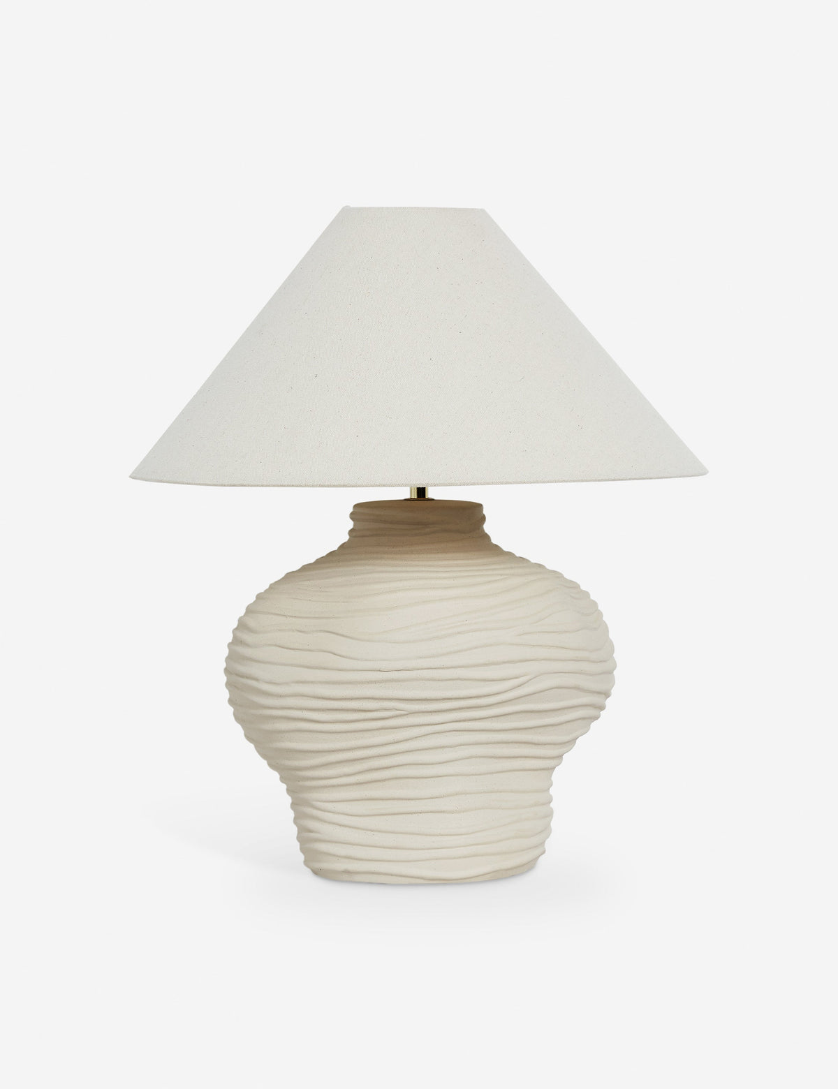 Wrinkle Table Lamp - Designer Table Lamp for Nightstands Light in a room