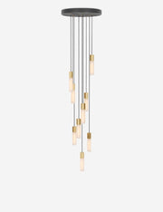 Tala Basalt 9-Light Pendant Light - Modern Ceiling Pendant Light