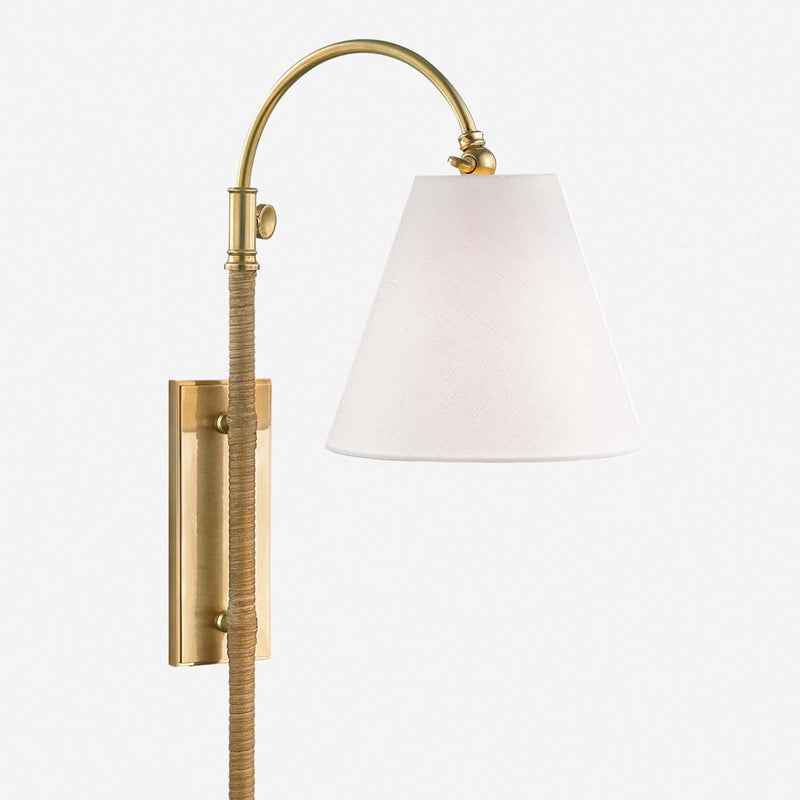Davis Plug-In Sconce - Wall Sconce Lighting for Bedrooms Fixture
