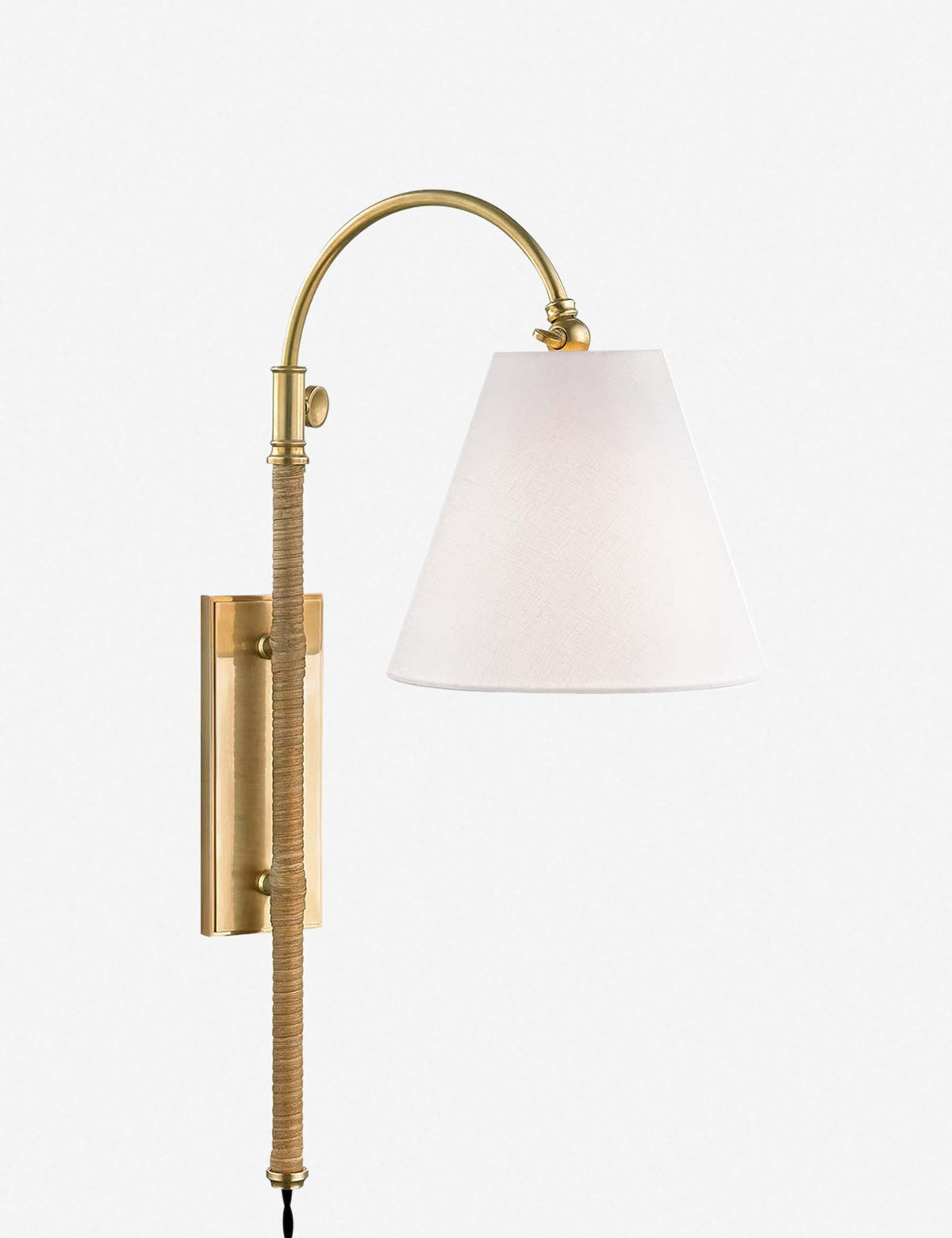 Davis Plug-In Sconce - Wall Sconce Lighting for Bedrooms Fixture in a room