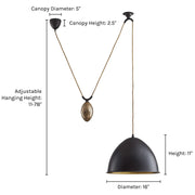 Egg Drop Pendant Light - Modern Ceiling Pendant Light for Dining Rooms