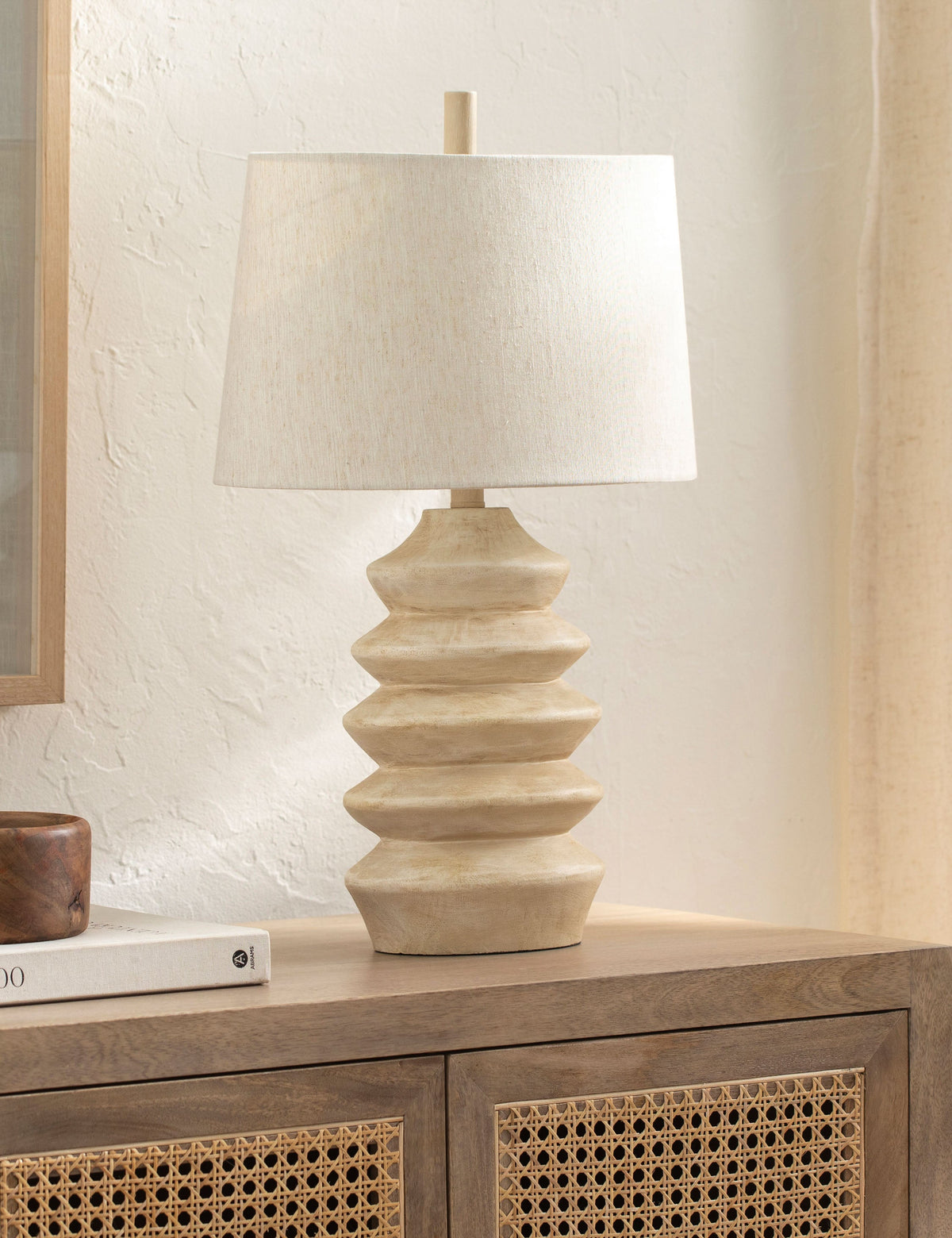 Zhang Table Lamp - Designer Table Lamp for Nightstands | Home Lighting in a room