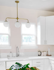 Annetta Linear Chandelier - Dining Room Chandelier Fixture Modern Home