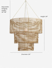 Minna Chandelier - Dining Room Chandelier Fixture for Dining Rooms