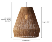Tarek Pendant Light - Modern Ceiling Pendant Light for Dining Rooms